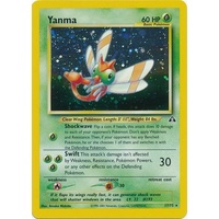 Yanma 17/75 Neo Discovery Unlimited Holo Rare Pokemon Card NEAR MINT TCG