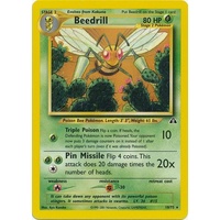 Beedrill 18/75 Neo Discovery Unlimited Rare Pokemon Card NEAR MINT TCG