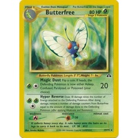 Butterfree 19/75 Neo Discovery Unlimited Rare Pokemon Card NEAR MINT TCG