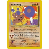 Hitmontop 22/75 Neo Discovery Unlimited Rare Pokemon Card NEAR MINT TCG