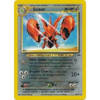 Scizor 29/75 Neo Discovery Unlimited Rare Pokemon Card NEAR MINT TCG