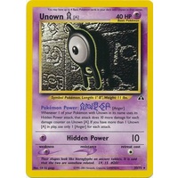 Unown A 33/75 Neo Discovery Unlimited Rare Pokemon Card NEAR MINT TCG