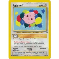 Igglybuff 40/75 Neo Discovery Unlimited Uncommon Pokemon Card NEAR MINT TCG