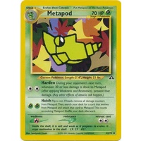 Metapod 42/75 Neo Discovery Unlimited Uncommon Pokemon Card NEAR MINT TCG
