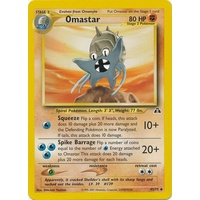Omastar 43/75 Neo Discovery Unlimited Uncommon Pokemon Card NEAR MINT TCG