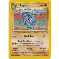 Pupitar 45/75 Neo Discovery Unlimited Uncommon Pokemon Card NEAR MINT TCG