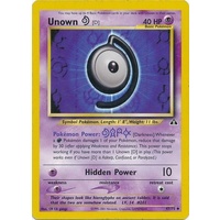 Unown D 47/75 Neo Discovery Unlimited Uncommon Pokemon Card NEAR MINT TCG