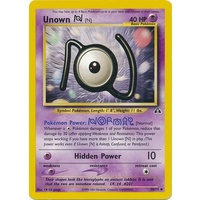 Unown N 50/75 Neo Discovery Unlimited Uncommon Pokemon Card NEAR MINT TCG