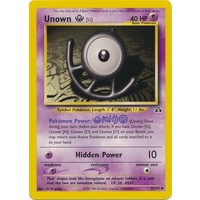 Unown U 51/75 Neo Discovery Unlimited Uncommon Pokemon Card NEAR MINT TCG