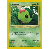 Caterpie 53/75 Neo Discovery Unlimited Common Pokemon Card NEAR MINT TCG