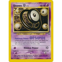 Unown O 69/75 Neo Discovery Unlimited Common Pokemon Card NEAR MINT TCG