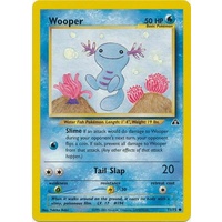 Wooper 71/75 Neo Discovery Unlimited Common Pokemon Card NEAR MINT TCG