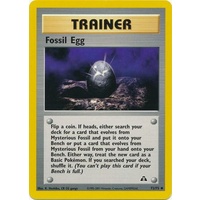 Fossil Egg 72/75 Neo Discovery Unlimited Uncommon Trainer Pokemon Card NEAR MINT TCG
