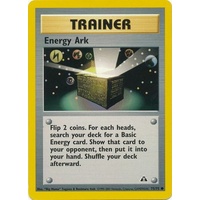 Energy Ark 75/75 Neo Discovery Unlimited Common Trainer Pokemon Card NEAR MINT TCG