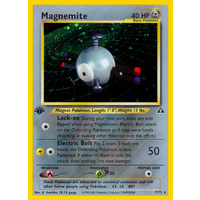 Magnemite 7/75 Neo Discovery 1st Edition Holo Rare Pokemon Card NEAR MINT TCG