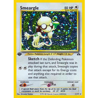Smeargle 11/75 Neo Discovery 1st Edition Holo Rare Pokemon Card NEAR MINT TCG