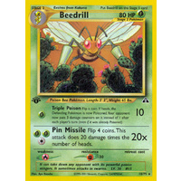 Beedrill 18/75 Neo Discovery 1st Edition Rare Pokemon Card NEAR MINT TCG