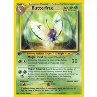 Butterfree 19/75 Neo Discovery 1st Edition Rare Pokemon Card NEAR MINT TCG