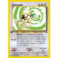 Smeargle 30/75 Neo Discovery 1st Edition Rare Pokemon Card NEAR MINT TCG