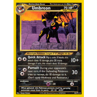 Umbreon 32/75 Neo Discovery 1st Edition Rare Pokemon Card NEAR MINT TCG