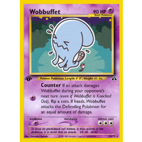Wobbuffet 35/75 Neo Discovery 1st Edition Rare Pokemon Card NEAR MINT TCG