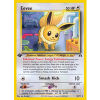 Eevee 38/75 Neo Discovery 1st Edition Uncommon Pokemon Card NEAR MINT TCG