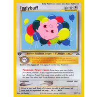 Igglybuff 40/75 Neo Discovery 1st Edition Uncommon Pokemon Card NEAR MINT TCG