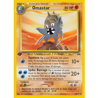 Omastar 43/75 Neo Discovery 1st Edition Uncommon Pokemon Card NEAR MINT TCG