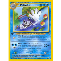 Poliwhirl 44/75 Neo Discovery 1st Edition Uncommon Pokemon Card NEAR MINT TCG