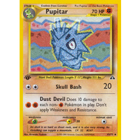 Pupitar 45/75 Neo Discovery 1st Edition Uncommon Pokemon Card NEAR MINT TCG