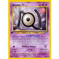 Unown N 50/75 Neo Discovery 1st Edition Uncommon Pokemon Card NEAR MINT TCG