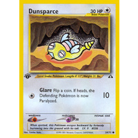 Dunsparce 54/75 Neo Discovery 1st Edition Common Pokemon Card NEAR MINT TCG