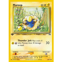 Mareep 58/75 Neo Discovery 1st Edition Common Pokemon Card NEAR MINT TCG