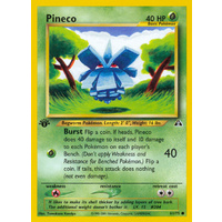 Pineco 61/75 Neo Discovery 1st Edition Common Pokemon Card NEAR MINT TCG