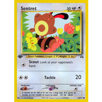Sentret 63/75 Neo Discovery 1st Edition Common Pokemon Card NEAR MINT TCG