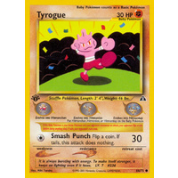 Tyrogue 66/75 Neo Discovery 1st Edition Common Pokemon Card NEAR MINT TCG