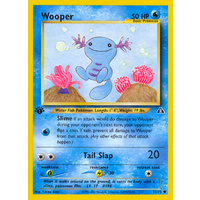 Wooper 71/75 Neo Discovery 1st Edition Common Pokemon Card NEAR MINT TCG