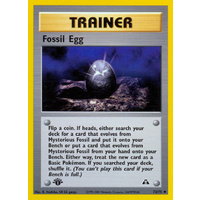 Fossil Egg 72/75 Neo Discovery 1st Edition Uncommon Trainer Pokemon Card NEAR MINT TCG