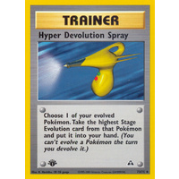 Hyper Devolution Spray 73/75 Neo Discovery 1st Edition Uncommon Trainer Pokemon Card NEAR MINT TCG