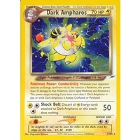 Dark Ampharos 1/105 Neo Destiny Unlimited Holo Rare Pokemon Card NEAR MINT TCG