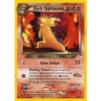 Dark Typhlosion 10/105 Neo Destiny Unlimited Holo Rare Pokemon Card NEAR MINT TCG