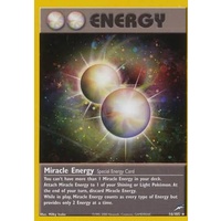 Miracle Energy 16/105 Neo Destiny Unlimited Holo Rare Pokemon Card NEAR MINT TCG