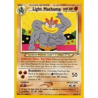 Light Machamp 25/105 Neo Destiny Unlimited Rare Pokemon Card NEAR MINT TCG