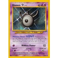 Unown W 29/105 Neo Destiny Unlimited Rare Pokemon Card NEAR MINT TCG