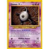 Unown X 30/105 Neo Destiny Unlimited Rare Pokemon Card NEAR MINT TCG