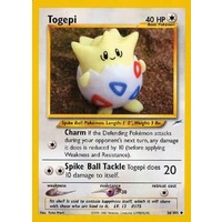 Togepi 56/105 Neo Destiny Unlimited Uncommon Pokemon Card NEAR MINT TCG