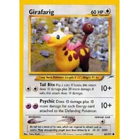 Girafarig 66/105 Neo Destiny Unlimited Common Pokemon Card NEAR MINT TCG