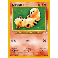 Growlithe 68/105 Neo Destiny Unlimited Common Pokemon Card NEAR MINT TCG