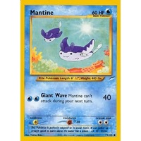 Mantine 74/105 Neo Destiny Unlimited Common Pokemon Card NEAR MINT TCG