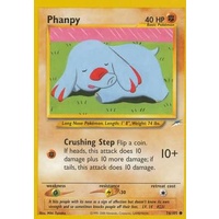Phanpy 76/105 Neo Destiny Unlimited Common Pokemon Card NEAR MINT TCG